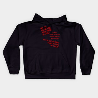 Not tv and no beer Kids Hoodie